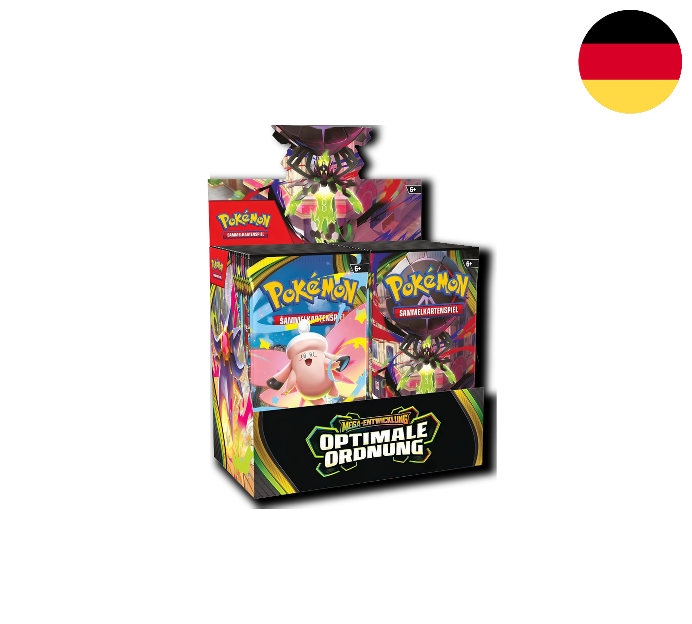 Pokemon TCG: Mega Entwicklungen - Optimal Ordnung - Display [DE]