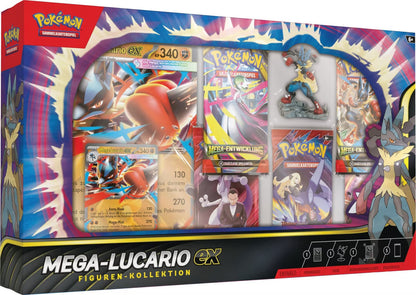 Pokemon TCG: Mega-Lucario-ex Figuren-Kollektion [DE]