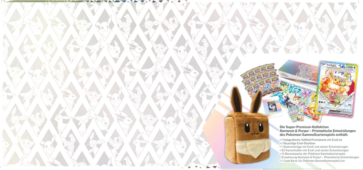 Pokemon TCG: Prismatische Entwicklungen - Super-Premium-Kollektion [DE]
