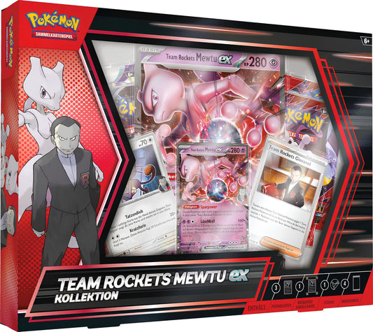 Pokemon TCG: Team Rockets Mewtu-ex Kollektion [DE]