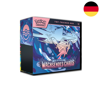 Pokemon TCG: Mega Entwicklung - Wachsendes Chaos - Top Trainer Box [DE] (Preorder/Release Date: 22.05.2026)