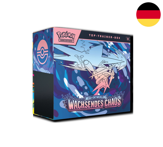 Pokemon TCG: Mega Entwicklung - Wachsendes Chaos - Top Trainer Box [DE] (Preorder/Release Date: 22.05.2026)