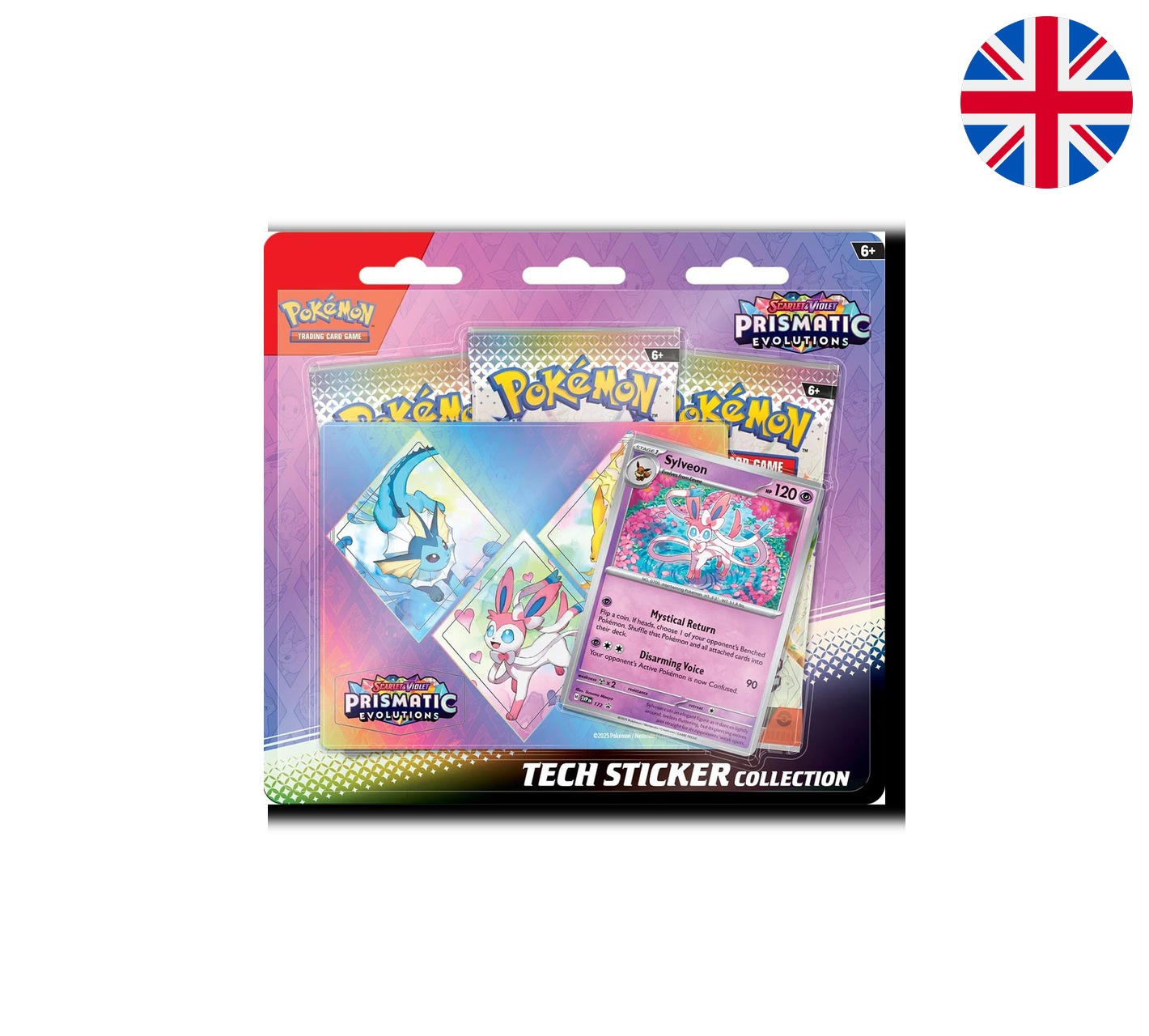 Pokemon TCG: Prismatic Evolutions - Tech Sticker Collection [EN]