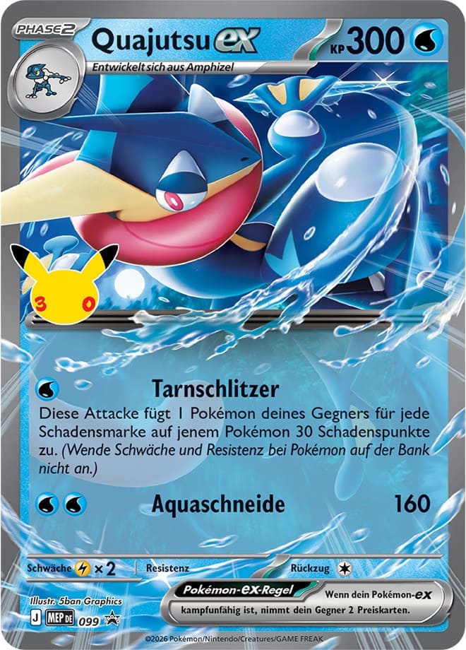 Pokemon TCG: 30 Jahre - Pokemon-ex-Kollektion [DE] (Preorder/Release Date: 16.09.2026)