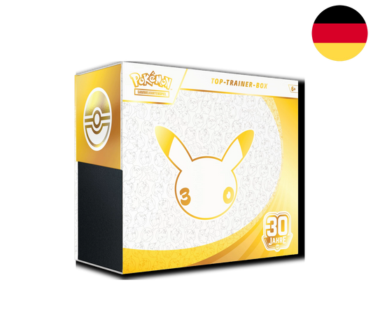 Pokemon TCG: 30 Jahre - Top Trainer Box [DE] (Preorder/Release Date: 16.09.2026)