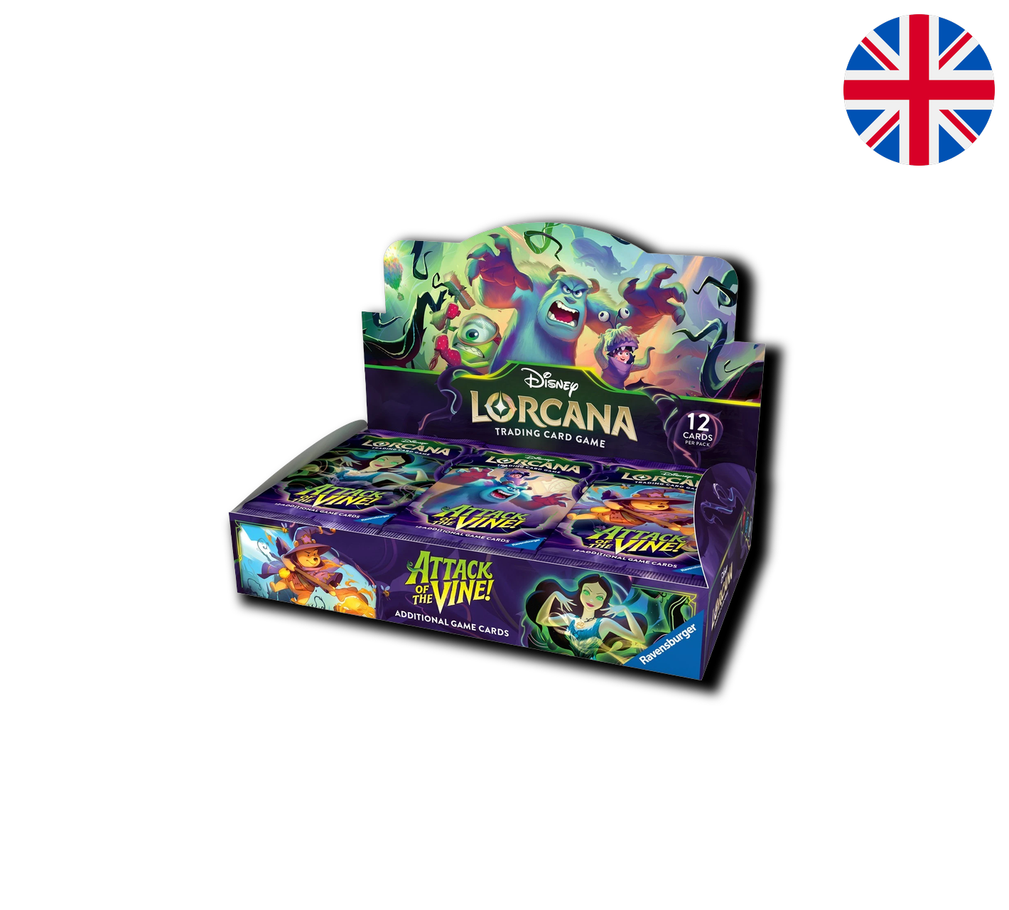 Disney Lorcana - Attack of the vines! - Display [EN] (Preorder/Release Date: 24.07.2026)