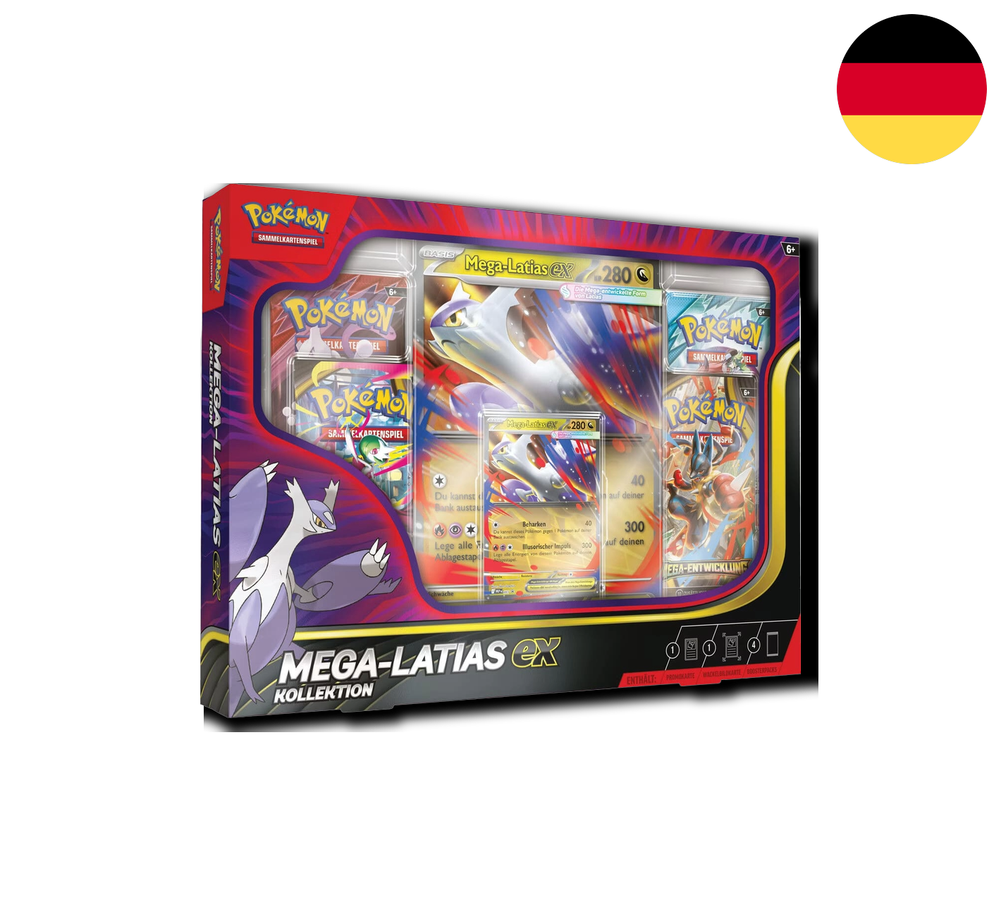Pokemon TCG: Mega-Latias ex Kollektion [DE]