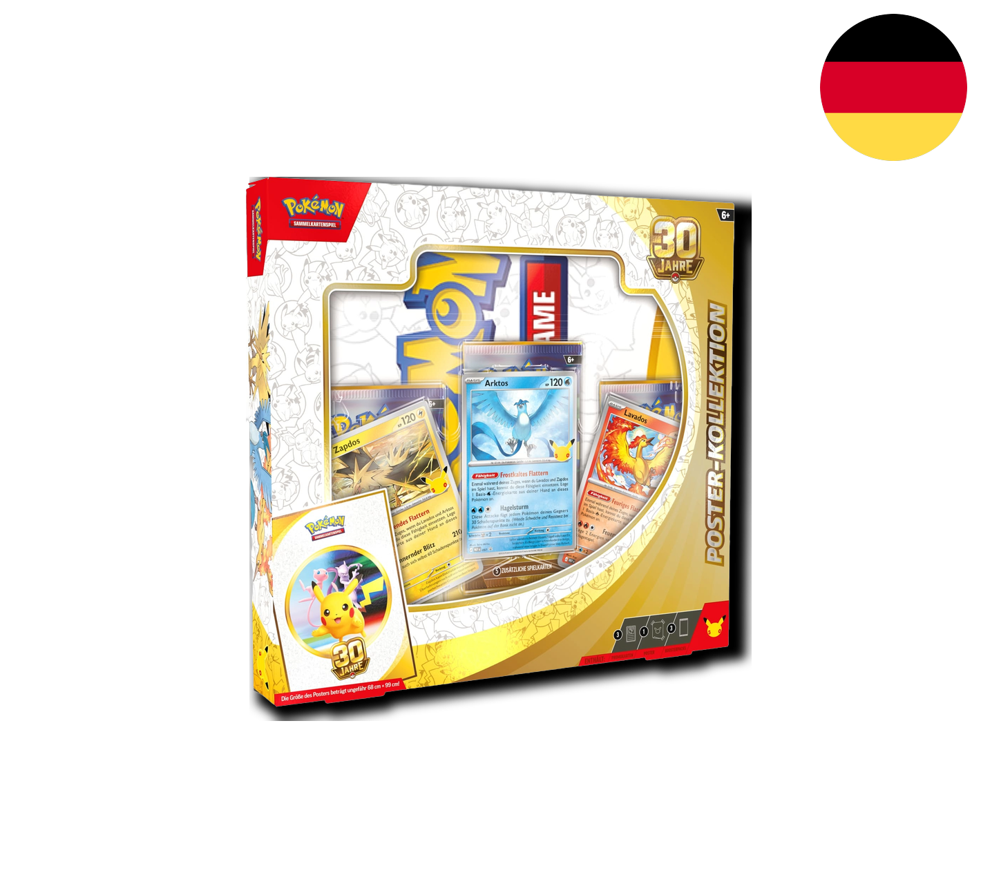 Pokemon TCG: 30 Jahre - Poster-Kollektion [DE] (Preorder/Release Date: 16.09.2026)