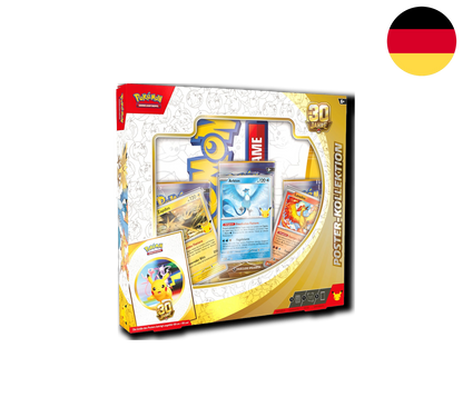 Pokemon TCG: 30 Jahre - Poster-Kollektion [DE] (Preorder/Release Date: 16.09.2026)