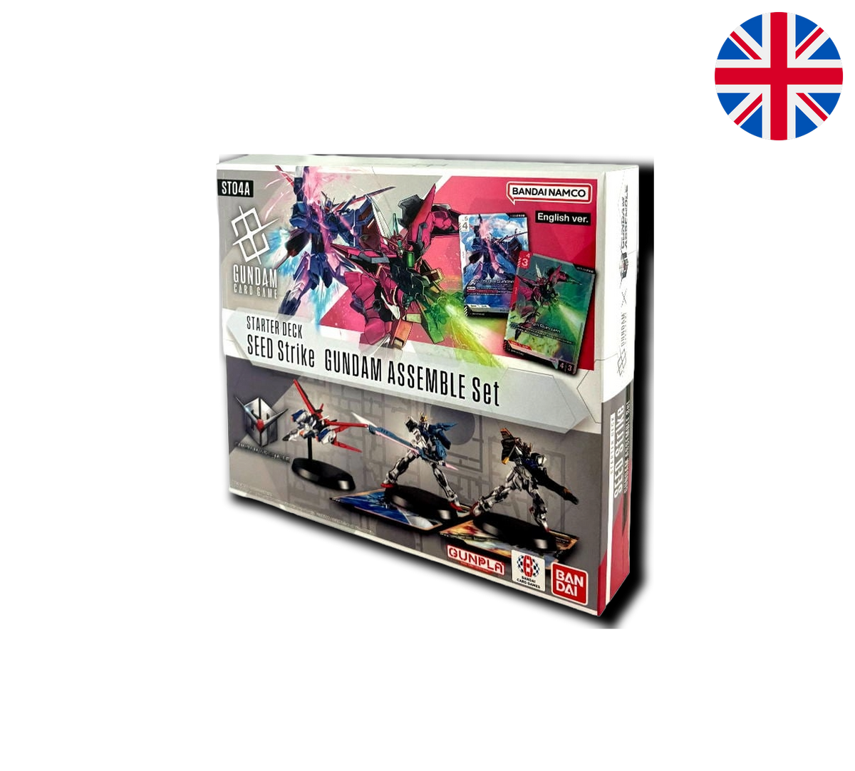 Gundam Card Game: Starter Deck ST04A - SEED Strike GUNDAM ASSEMBLE Set [EN]