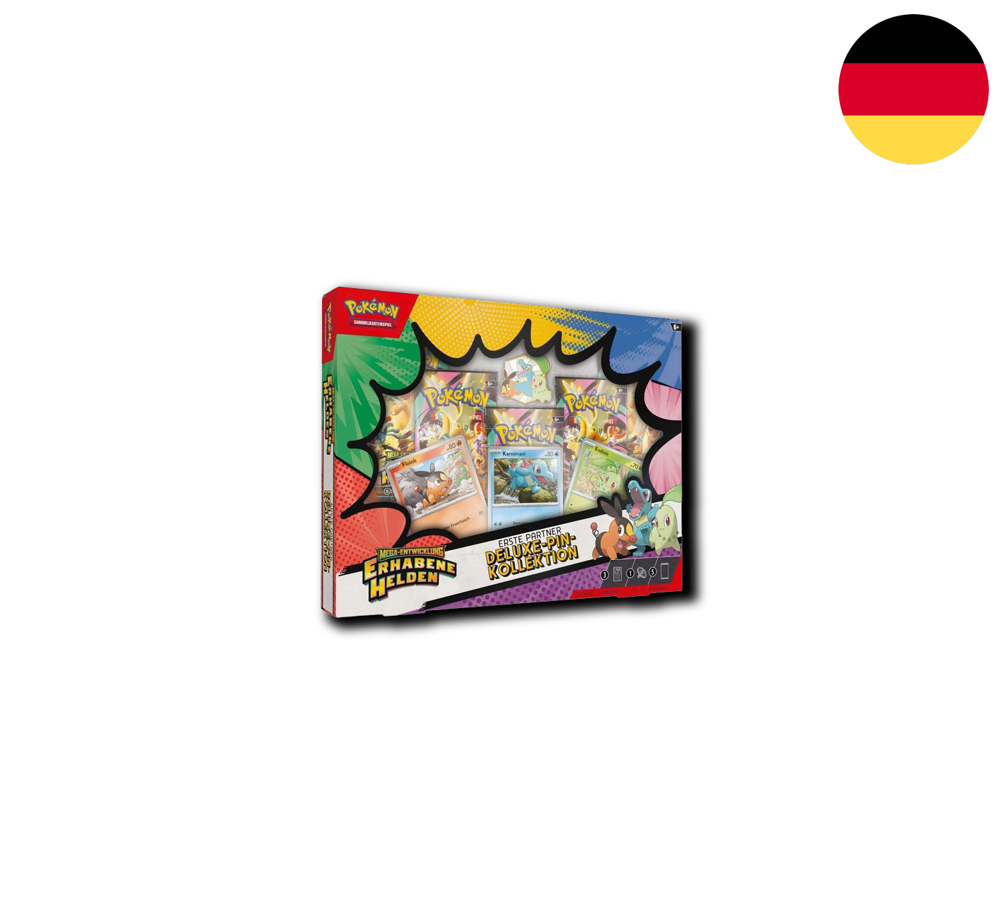 Pokemon TCG: Erste Partner Deluxe-Pin-Kollektion [DE]