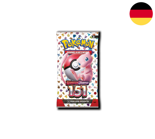 Pokemon TCG: Karmesin und Purpur 151 Booster [DE]