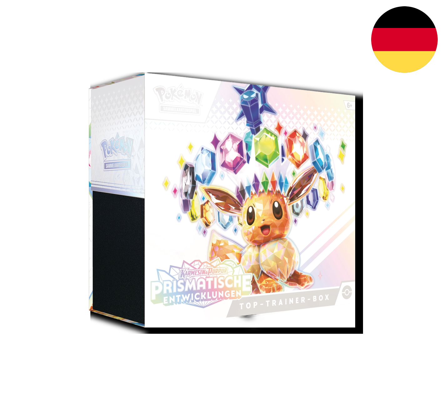 Pokemon TCG: Prismatische Evolutionen - Top Trainer Box [DE]