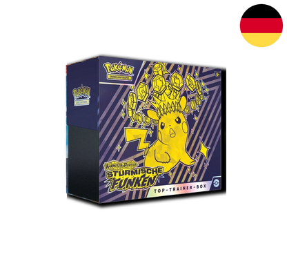 Pokemon TCG: Stürmische Funken - Top Trainer Box [DE]