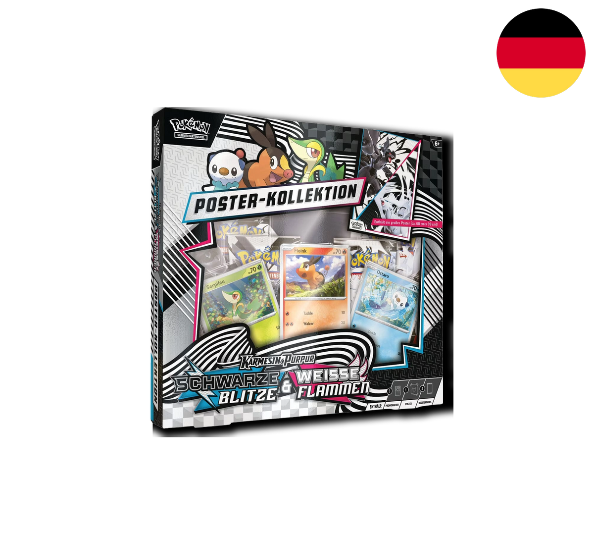 Pokemon TCG: Schwarze Blitze & Weiße Flammen - Poster-Kollektion [DE]