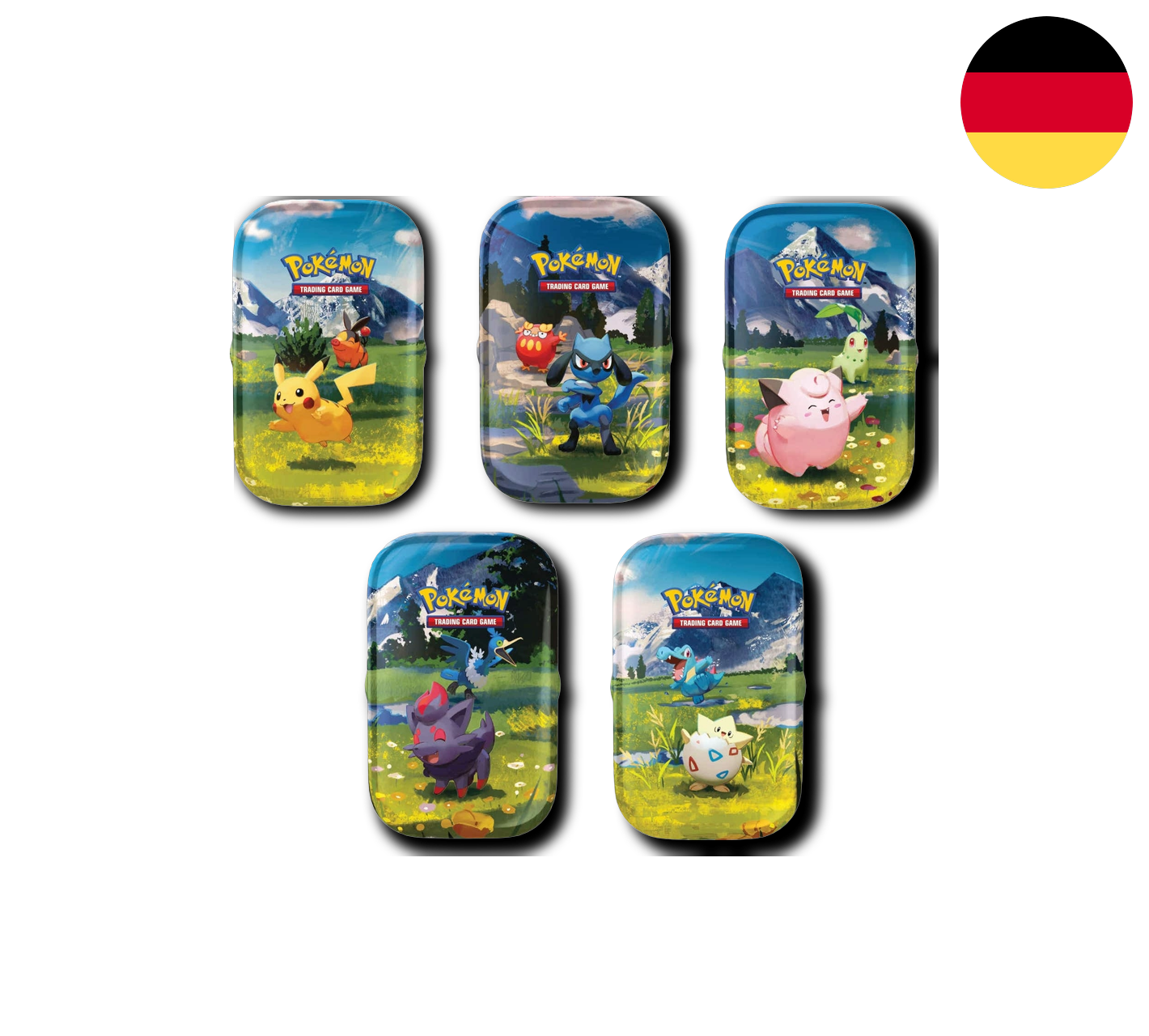 Pokemon TCG: Mega Entwicklungen - Erhabene Helden - Mini-Tin [DE]