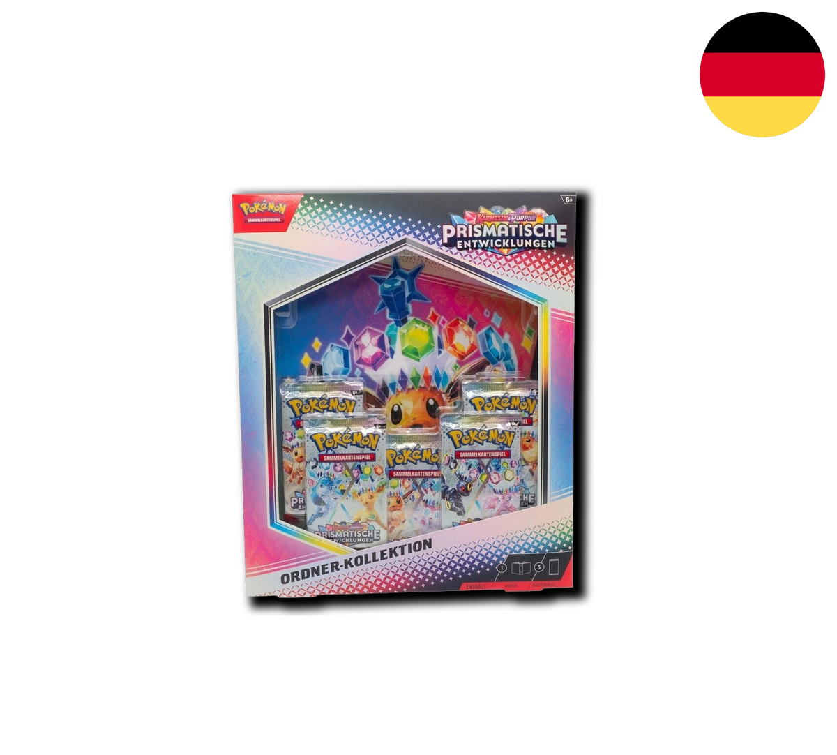 Pokemon TCG: Prismatische Evolutionen - Binder Collection [DE]