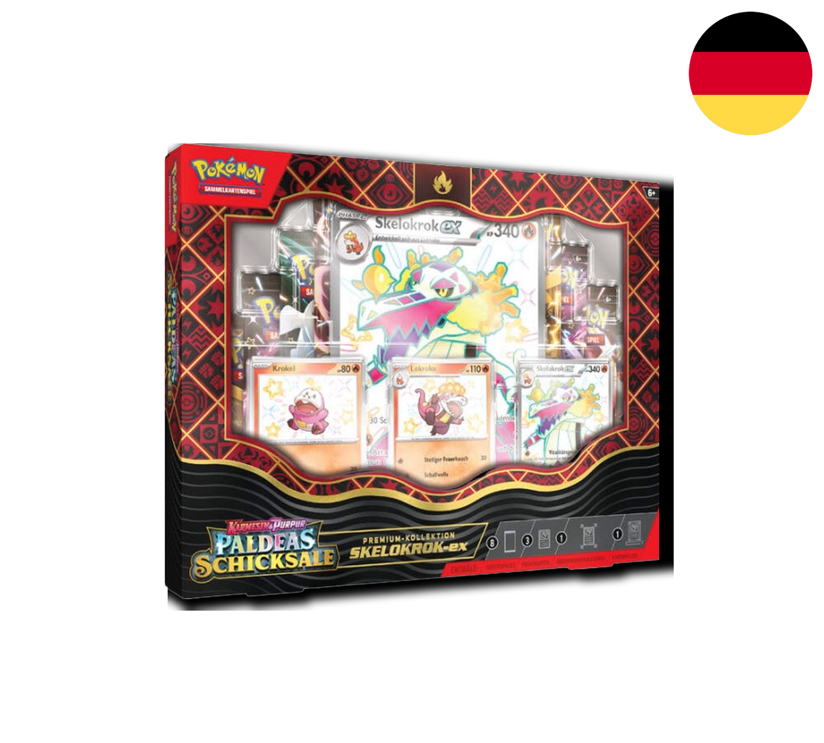 Pokemon TCG: Paldeas Schicksale - Premium-Kollektion: vers. Versionen [DE]