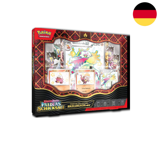 Pokemon TCG: Paldeas Schicksale - Premium-Kollektion: vers. Versionen [DE]