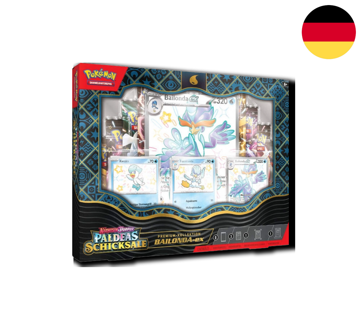 Pokemon TCG: Paldeas Schicksale - Premium-Kollektion: vers. Versionen [DE]