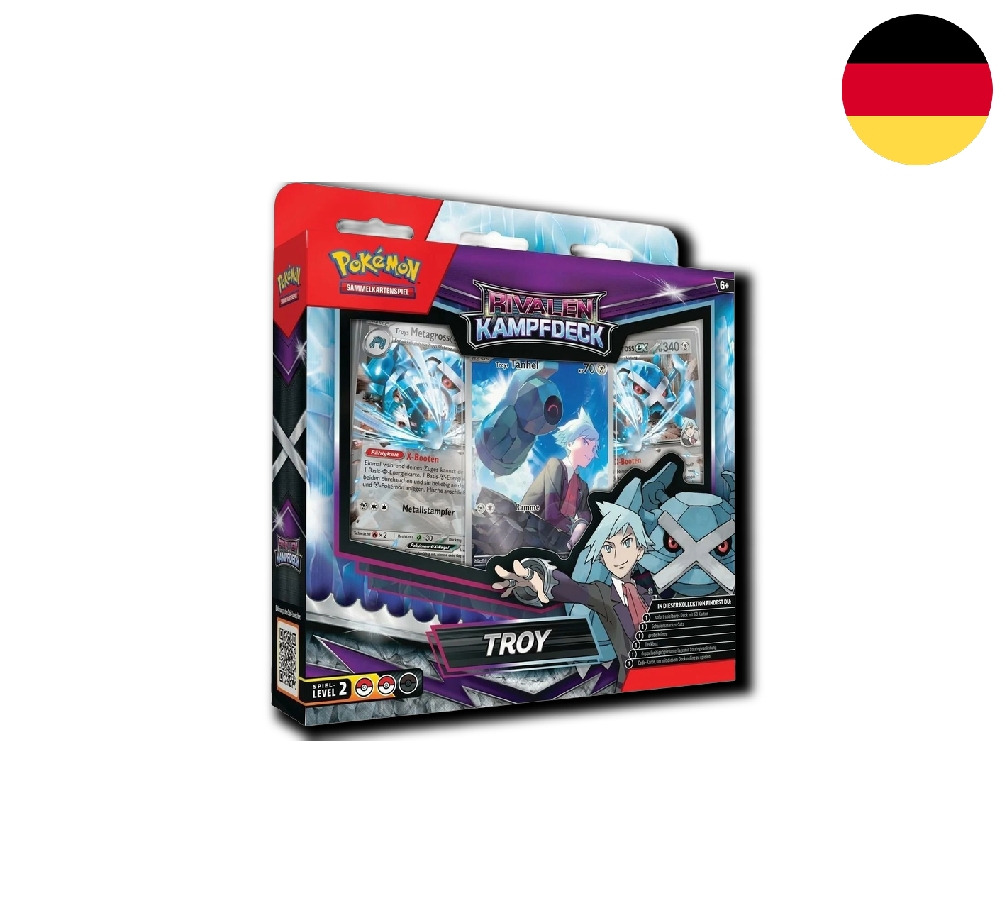 Pokemon TCG: Rivalen Kampfdeck - Troy [DE]