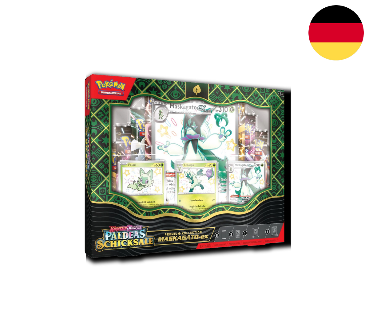 Pokemon TCG: Paldeas Schicksale - Premium-Kollektion: vers. Versionen [DE]