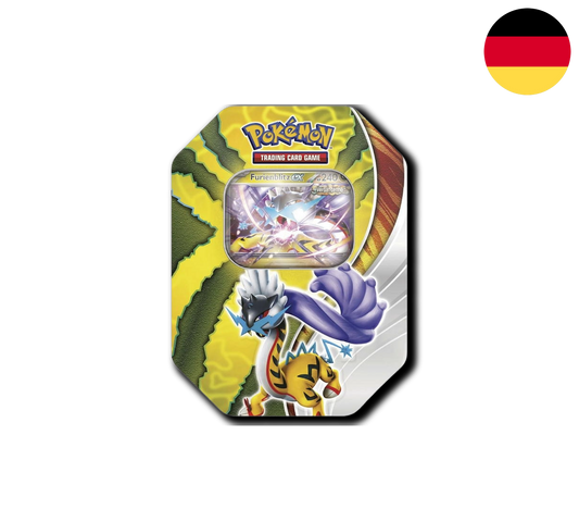 Pokemon TCG: Paradoxe Schicksale - Furienblitz ex Tin Box (2024) [DE]