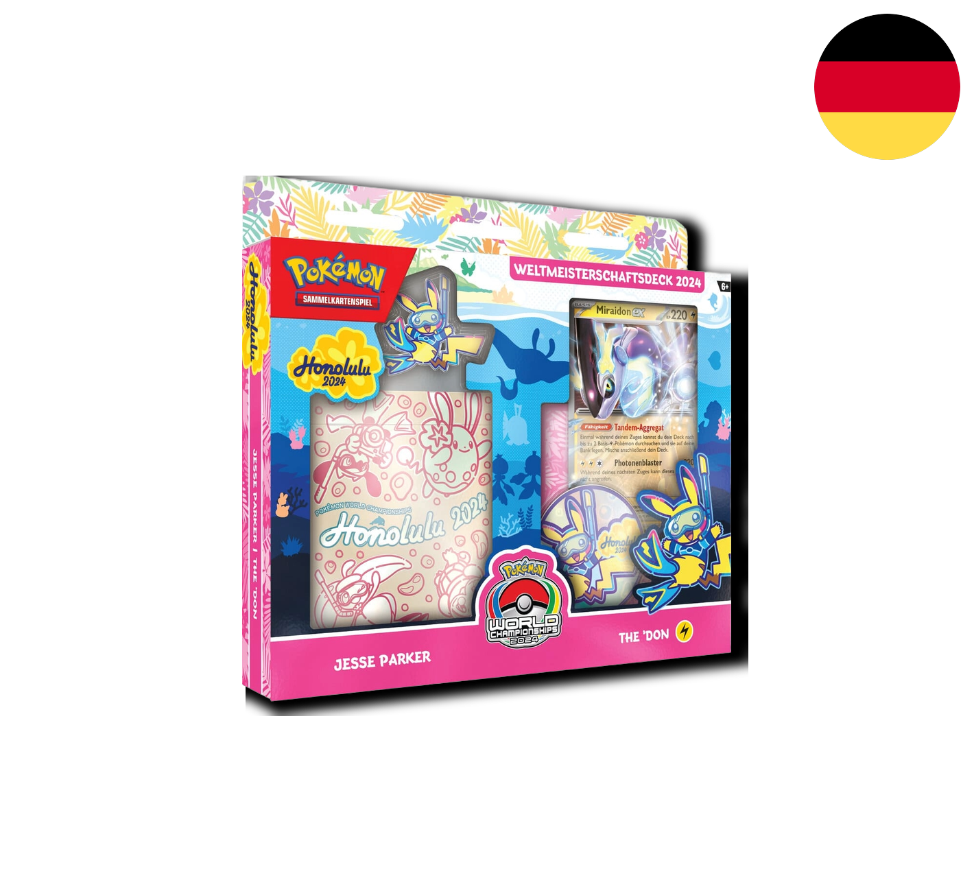 Pokemon TCG: Weltmeisterschaftsdeck 2024 - Honolulu (ver. Versionen) [DE]