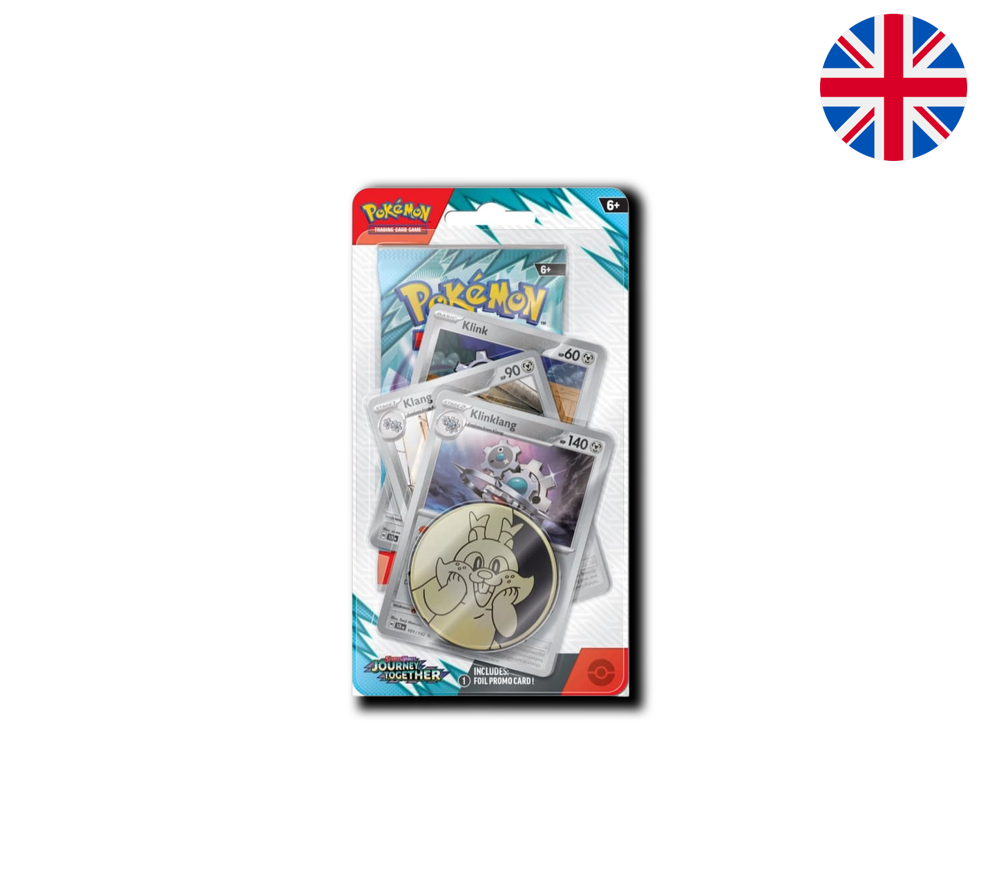 Pokemon TCG: Journey Together - 1-Pack-Blister [EN]
