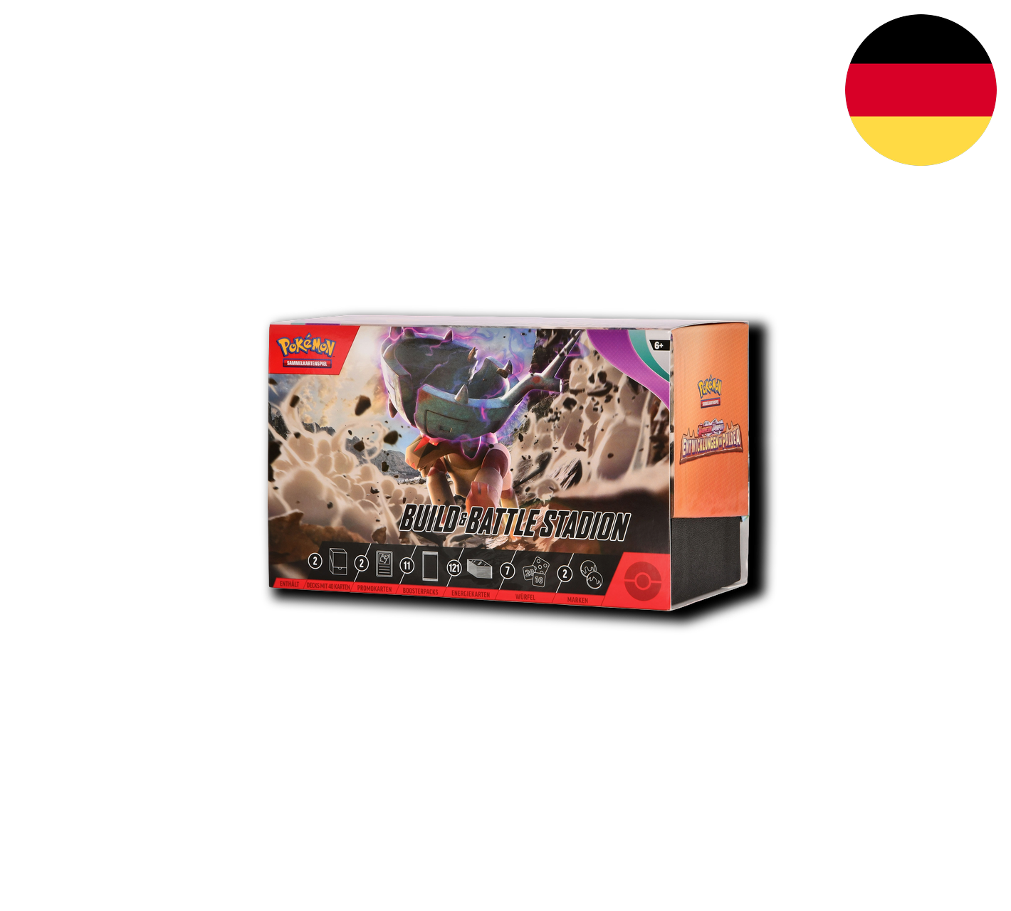 Pokemon TCG: Entwicklungen in Paldea - Build & Battle Stadion [DE]