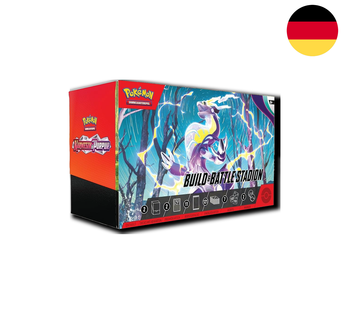 Pokemon TCG: Karmesin & Purpur - Build & Battle Stadion [DE]