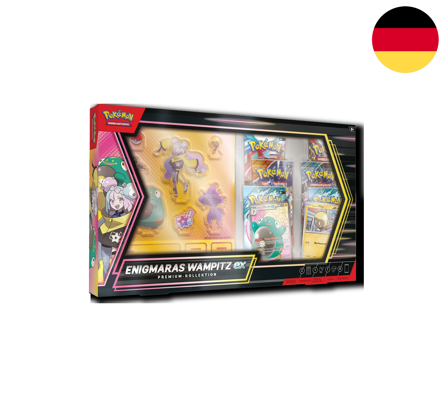 Pokemon TCG: Premium-Kollektion Enigmaras Wampitz-ex [DE]