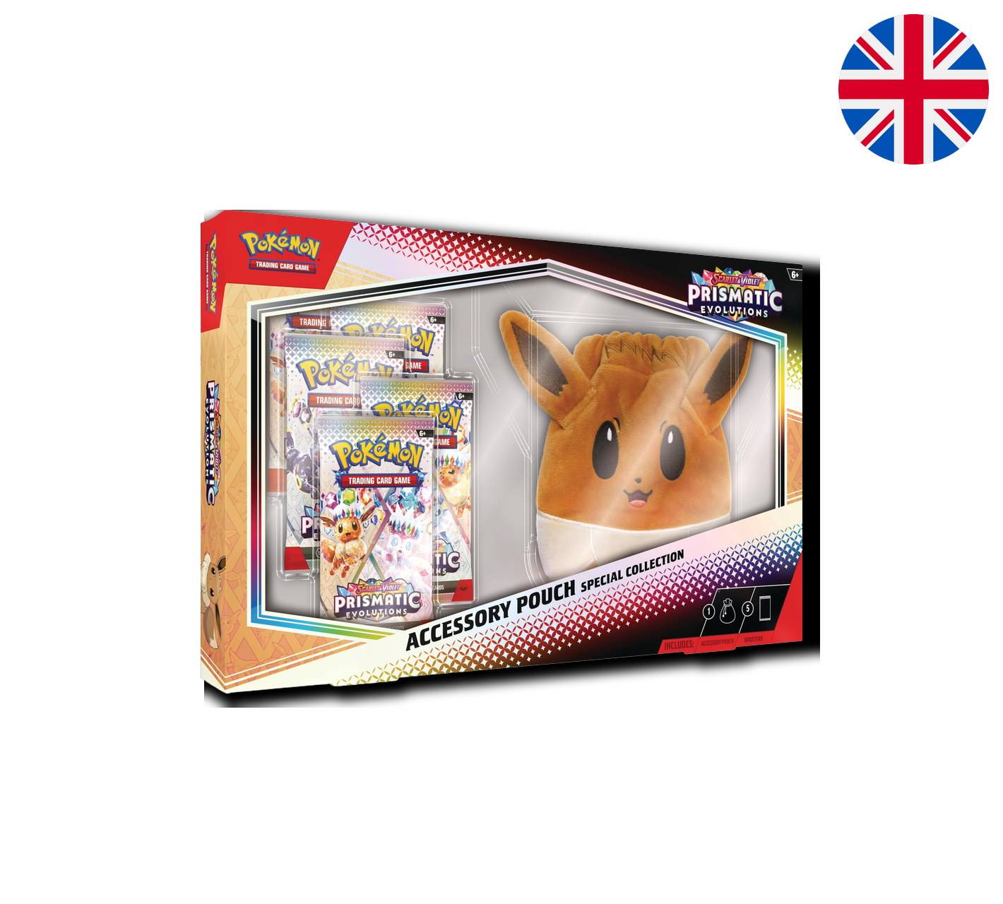 Pokemon TCG: Prismatic Evolutions - Accessory Pouch Special Collection [EN]