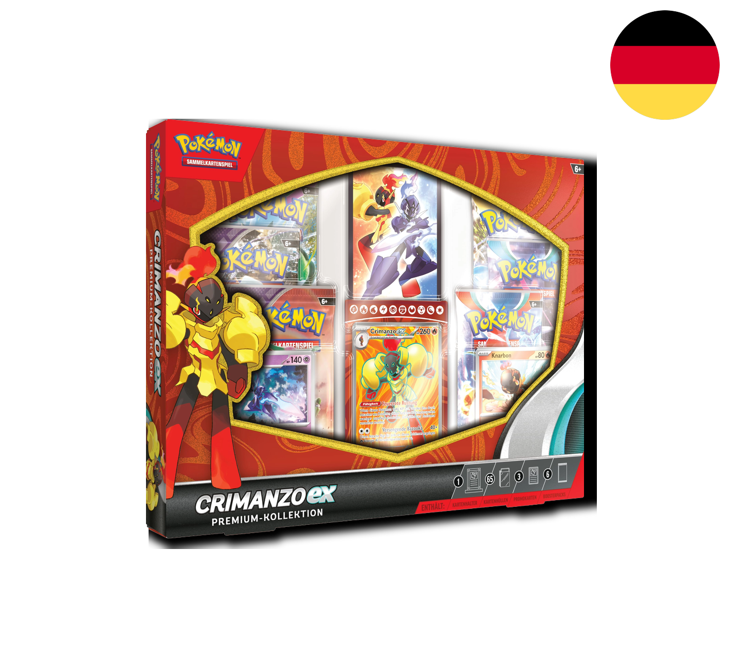 Pokemon TCG: Crimanzo ex Premium-Kollektion [DE]