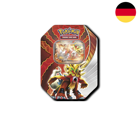 Pokemon TCG: Paradoxe Schicksale - Keilflamme ex Tin Box (2024) [DE]