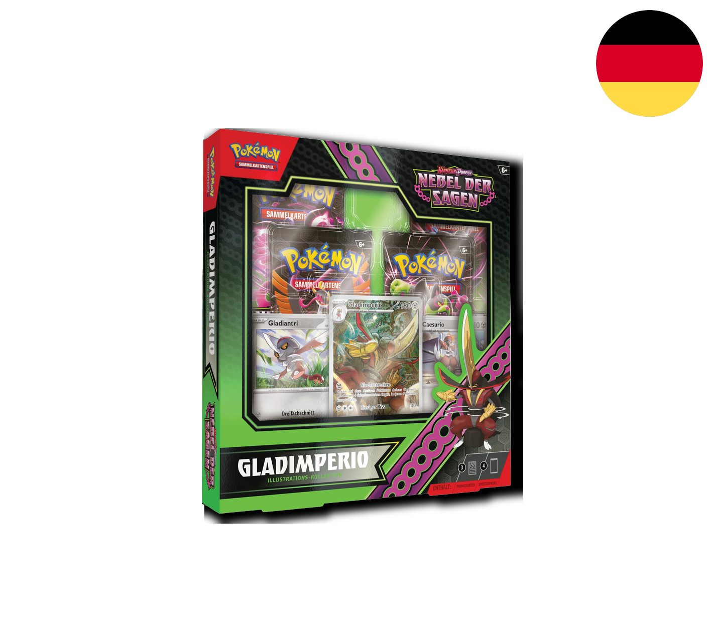 Pokemon TCG: Nebel der Sagen - Gladimperio Illustrations-Kollektion [DE]