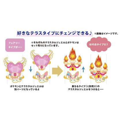Pokémon-Ring - Tera-Unlicht Nachtara Set 1x (Pokemon-Center Exklusiv)