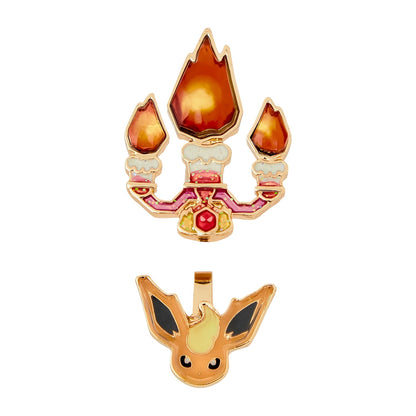 Pokémon-Ohrring - Tera-Feuer Flamara 1x (Pokemon-Center Exklusiv)
