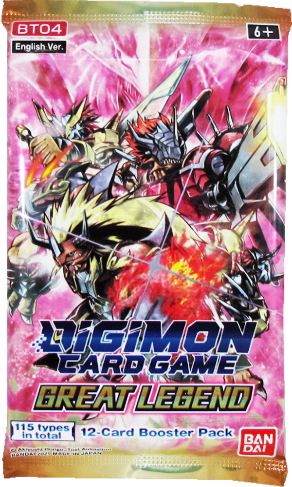 Digimon Card Game: Great Legend BT04 - Booster [EN]