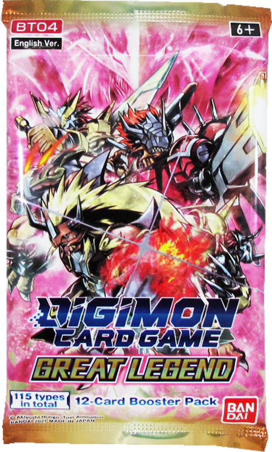 Digimon Card Game: Great Legend BT04 - Booster [EN]