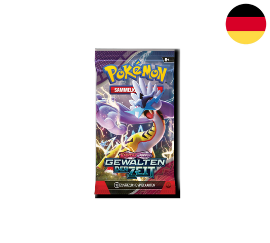 Pokemon TCG: Karmesin & Purpur - Gewalten der Zeit Booster [DE]