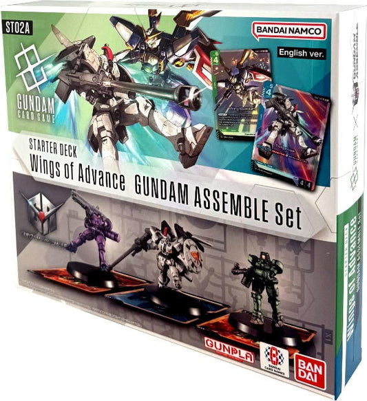 Gundam Card Game: Starter Deck ST02A - Wings of Advance GUNDAM ASSEMBLE Set [EN]