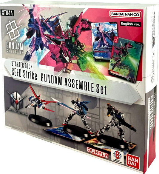 Gundam Card Game: Starter Deck ST04A - SEED Strike GUNDAM ASSEMBLE Set [EN]