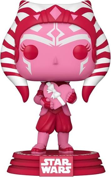 Funko POP! - Star Wars Valentines- Vinyl Figur Ahsoka 9cm
