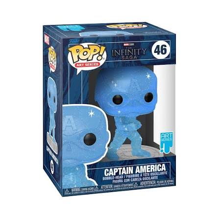 Funko POP! - ART SERIES - INFINITY SAGA - Captain America