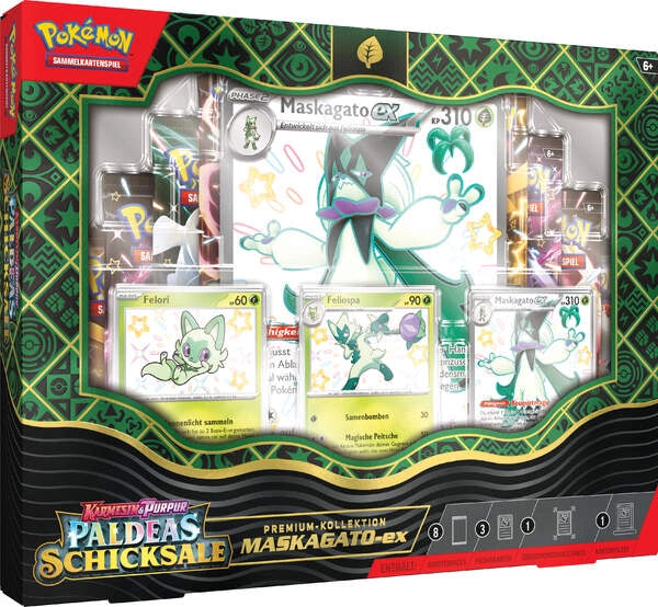 Pokemon TCG: Paldeas Schicksale - Premium-Kollektion: vers. Versionen [DE]