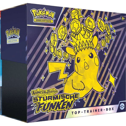 Pokemon TCG: Stürmische Funken - Top Trainer Box [DE]