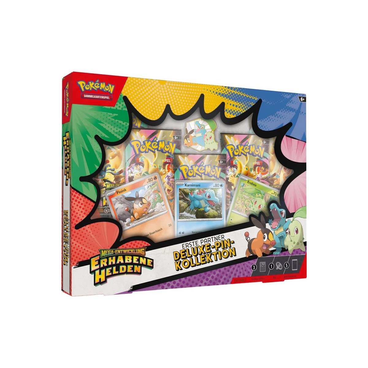 Pokemon TCG: Erste Partner Deluxe-Pin-Kollektion [DE]