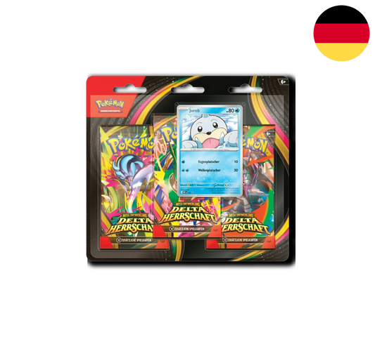 Pokemon TCG: Delta Herschaft - 3-Pack-Blister [DE] (Preorder/Release Date: 06.11.2026)
