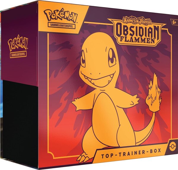 Pokemon TCG: Top-Trainer-Box Obsidian Flammen [DE]